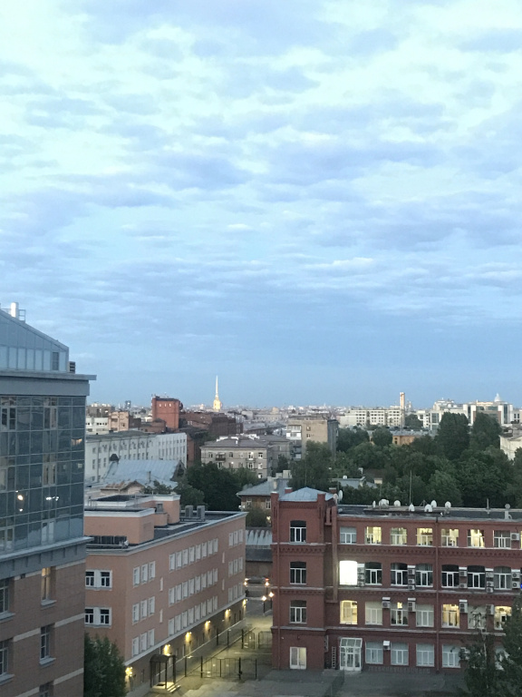 Квартира с видом на Петропавловскую крепость и Исаакиевский собор — фото
