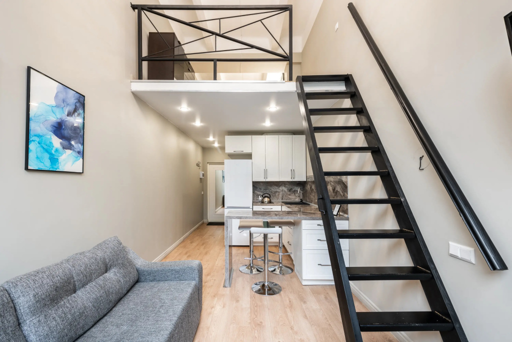 Квартира 1-комнатная квартира 38м² на 1/3 этаже — фото