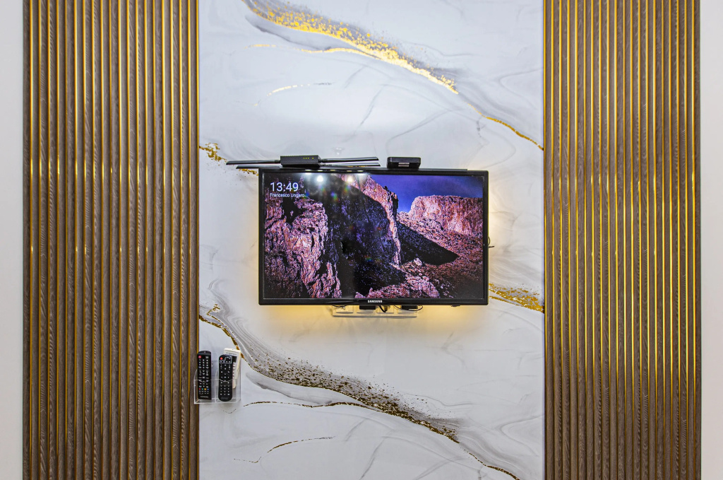 Dvukhspalny Gorodskoy Oazis v Tsentre Goroda Flat