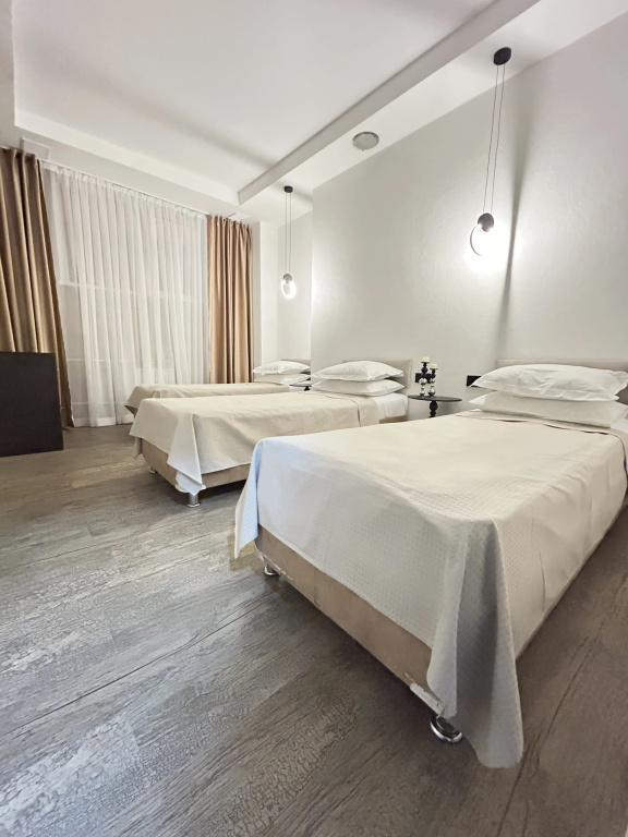 Economy Triple room with courtyard view