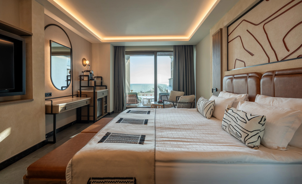 Swim Up Family Suite with sea view