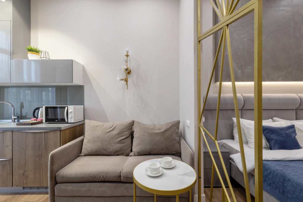 Апартаменты Palma House в Центре Сочи на Улице Навагинская — фото