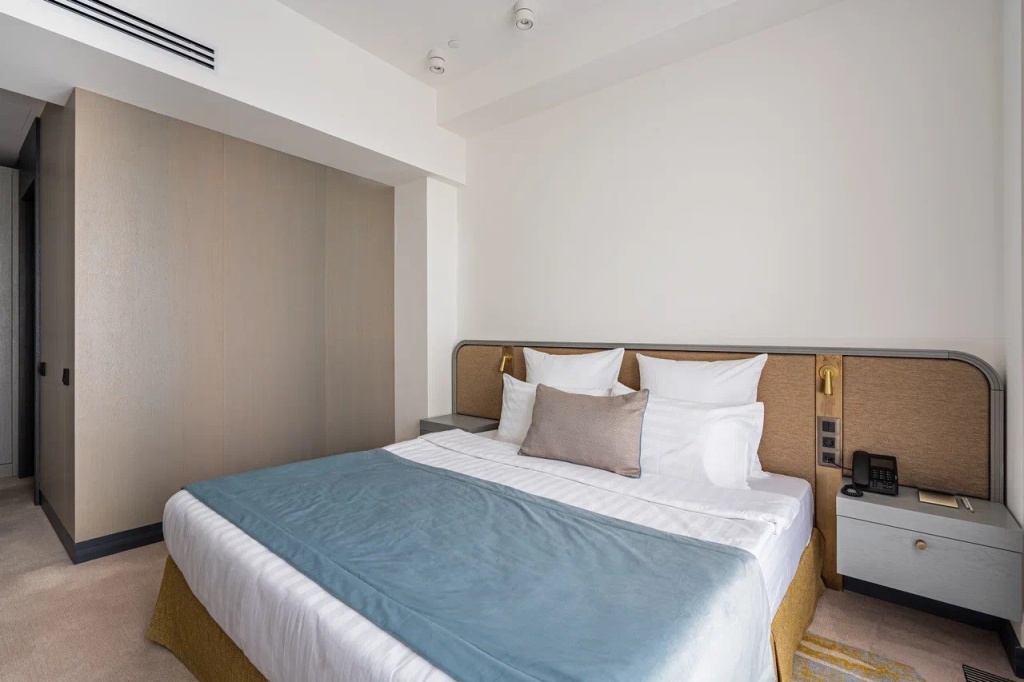 Luciano Hotel & Spa Sochi Hotel Room Type - Standard Comfort Double room with balcony and with sea view full double bed