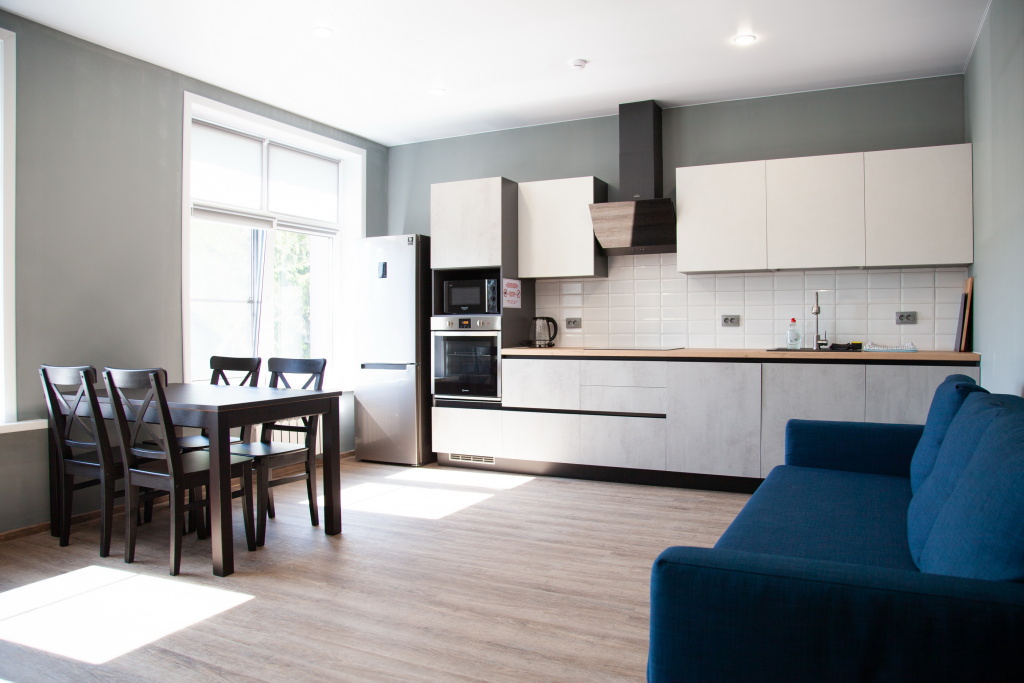 Belyij Sneg - White Snow Hotel Room Type - 2-room 2nd floor Double Suite Apartment full double bed