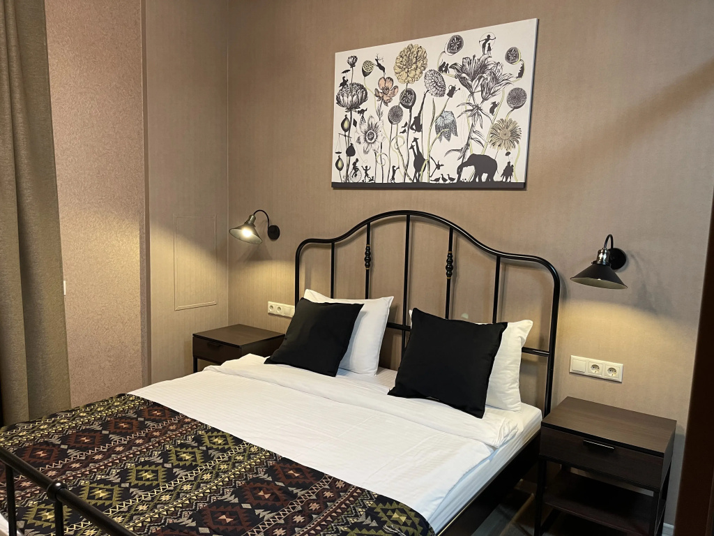 Dyuzhina Boutique-hotel Room Type - Premium Double Suite full double bed