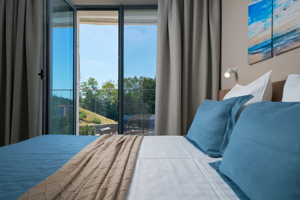 Отель Апартаменты Standard City sea view 3 корпус 508 в Сочи