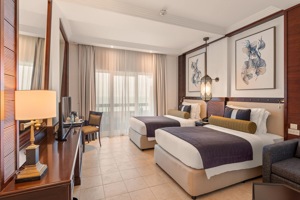 Deluxe Double room with sea view (twin beds)