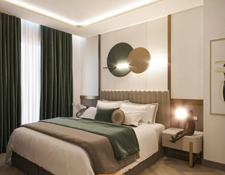 Standard Double room with pool view (full double bed)