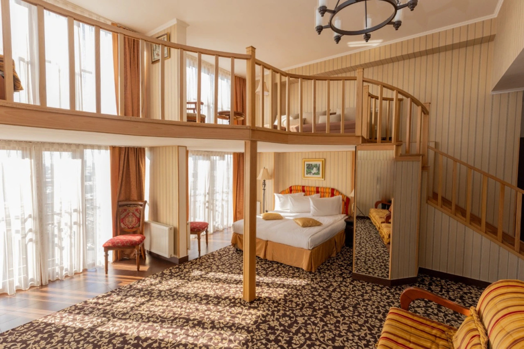 Standard Double Duplex room with view (full double bed)