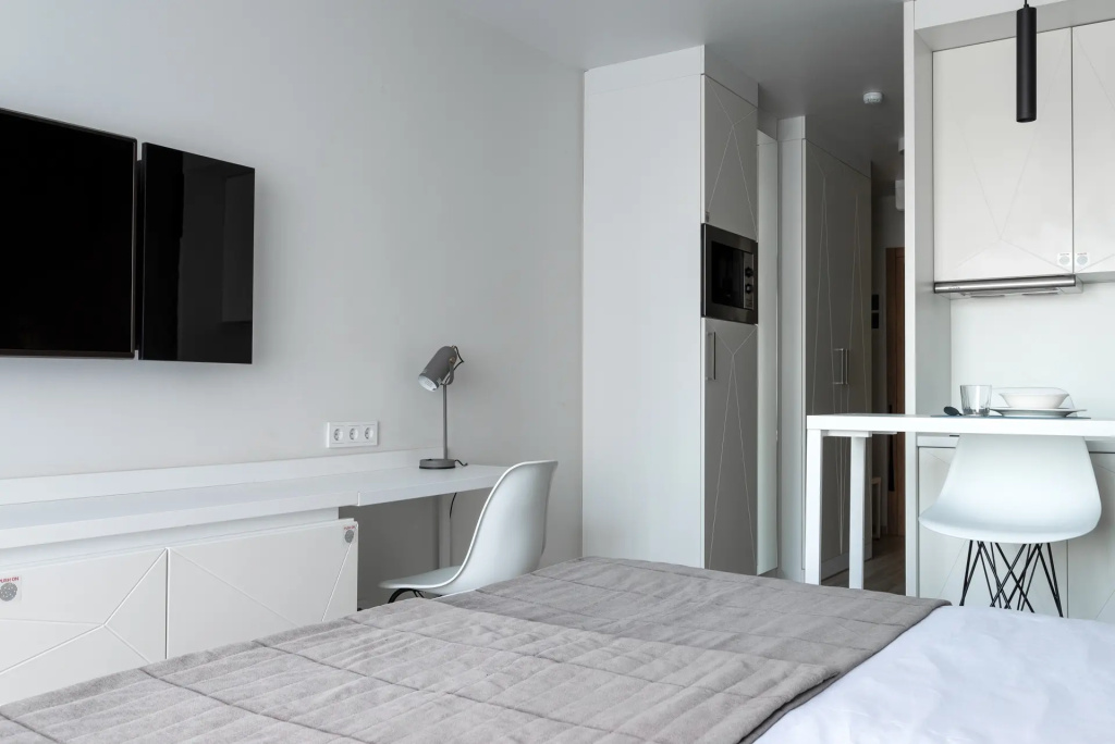Отель Квартира MyHomeYourHome на Салова 61 — Современный Комплекс VALO в Санкт-Петербурге