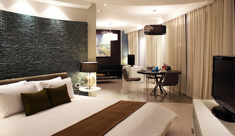 Двухместный люкс seafront двуспальная кровать в Отель The Zign Hotel