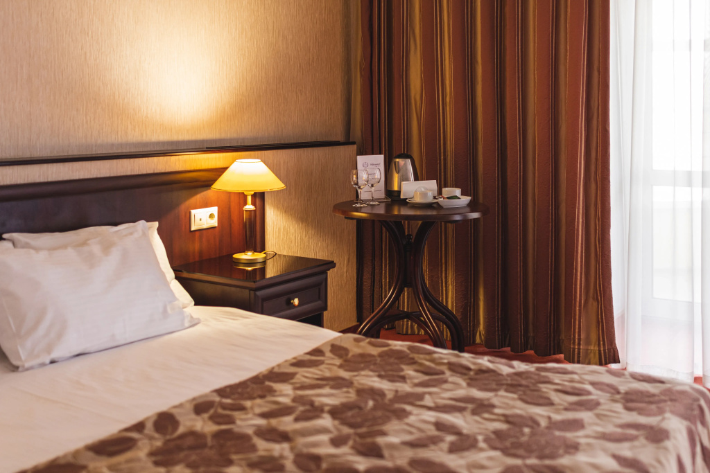 Sheremetev Park Hotel Room Type - Double Junior Suite with balcony full double bed