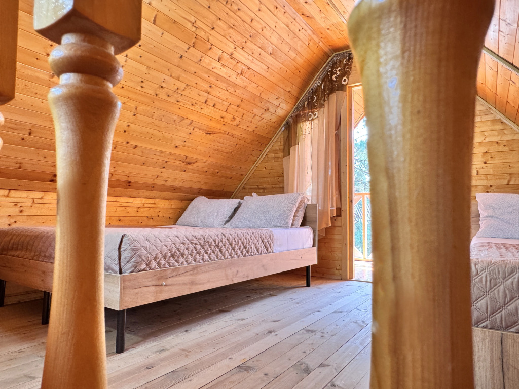 Шале с 3 комнатами с балконом и с видом на внутренний двор в Морская дача Арабеска