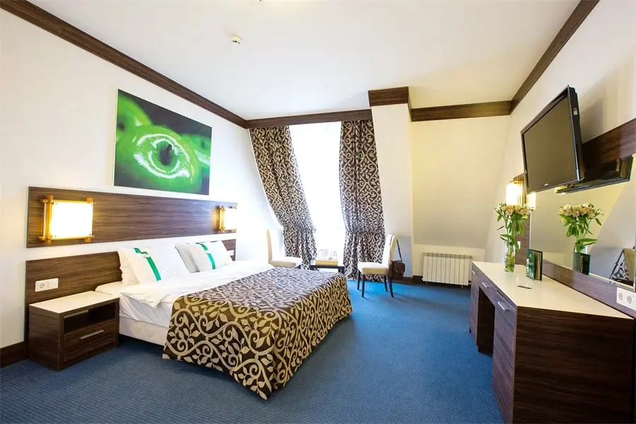 President Hotel Room Type - Premium Double Attic room with view full double bed