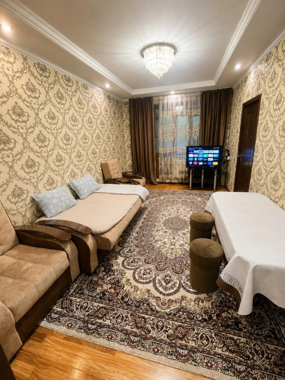 Квартира Уютная 3-комнатная квартира у метро Мирзо-Улугбек | До 5 гостей — фото