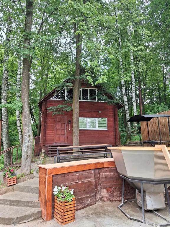 Sauna Russian Bathhouse With Siberian Tub Sextuple Cottage