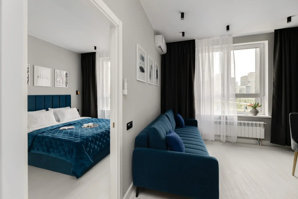 Апартаменты SMART LOFTS | Dream | Отдельная спальня | Рядом с м Стадион Спартак и Крокус — фото