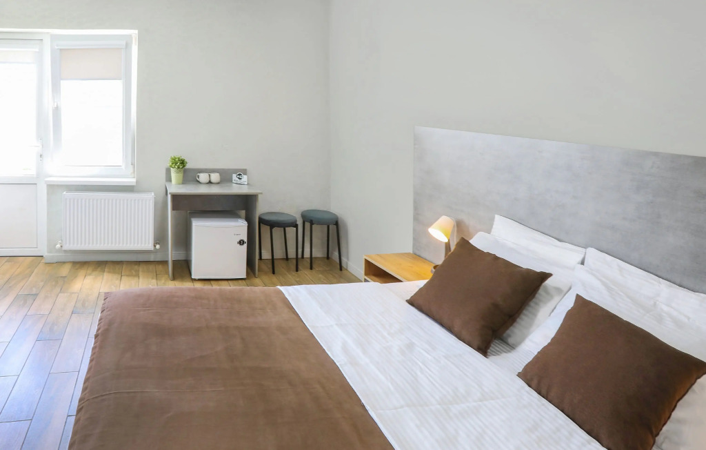 Двухместный номер Standard двуспальная кровать в Гостевой Дом Центральный