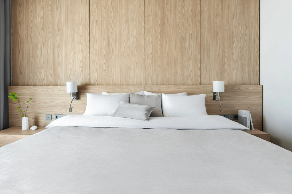 Standard Double room with balcony and with courtyard view (full double bed)