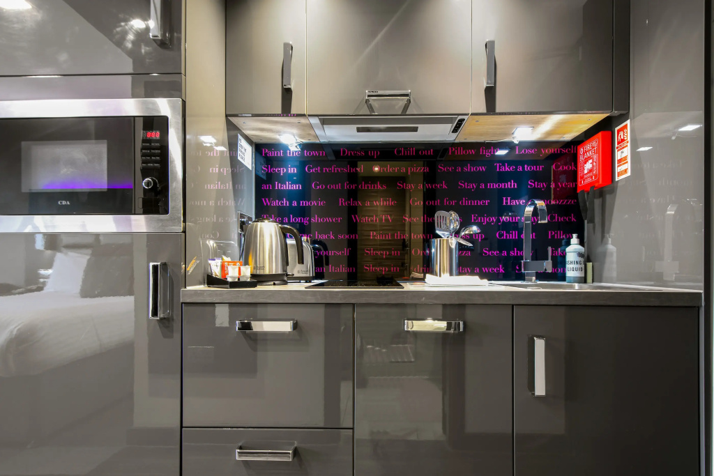 Apartment hotel Roomzzz Nottingham City - Chambres