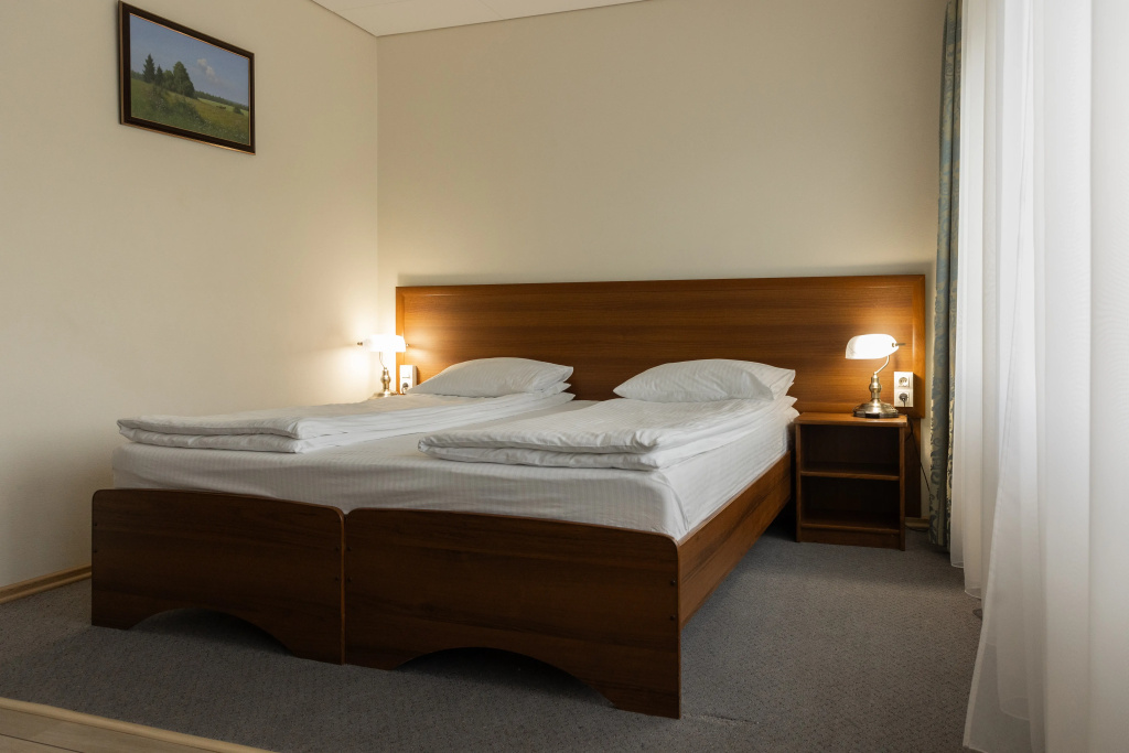 Gostinitchnyi Kompleks 40 Meridian Arbat Hotel Room Type - Standard Double room with river view full double bed