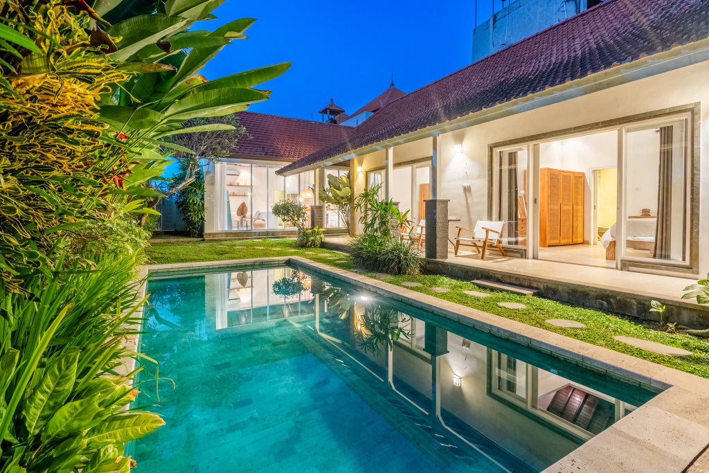 Вилла Jungle Amaranth Canggu – Exclusive 3BR Retreat with Pool, Modern Amenities and Top Location — фото