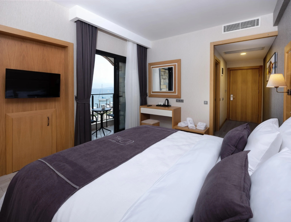Deluxe Double room with balcony and with view (full double bed)