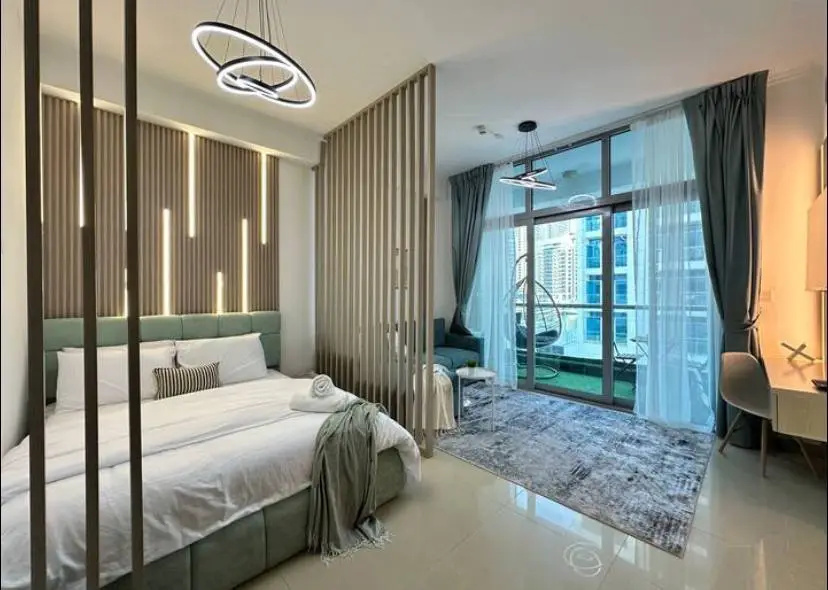 Квартира Marina Canal Studio New Walk to JBR Beach — 4