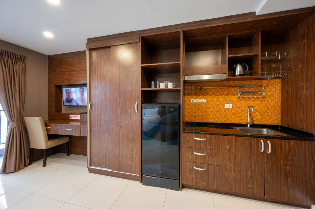 Студия Comfort с балконом в Апарт-отель New Nordic Marcus 3 by Apartwell