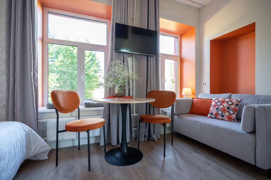 Двухместная студия Superior двуспальная кровать в Light house