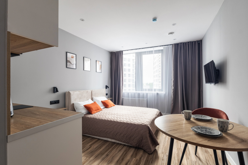 Квартира Myhome Yourhome в премиальном апарт-комплексе — фото