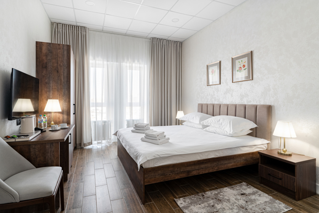 Volzhskaya Gavan Hotel Room Type - Superior Double room full double bed