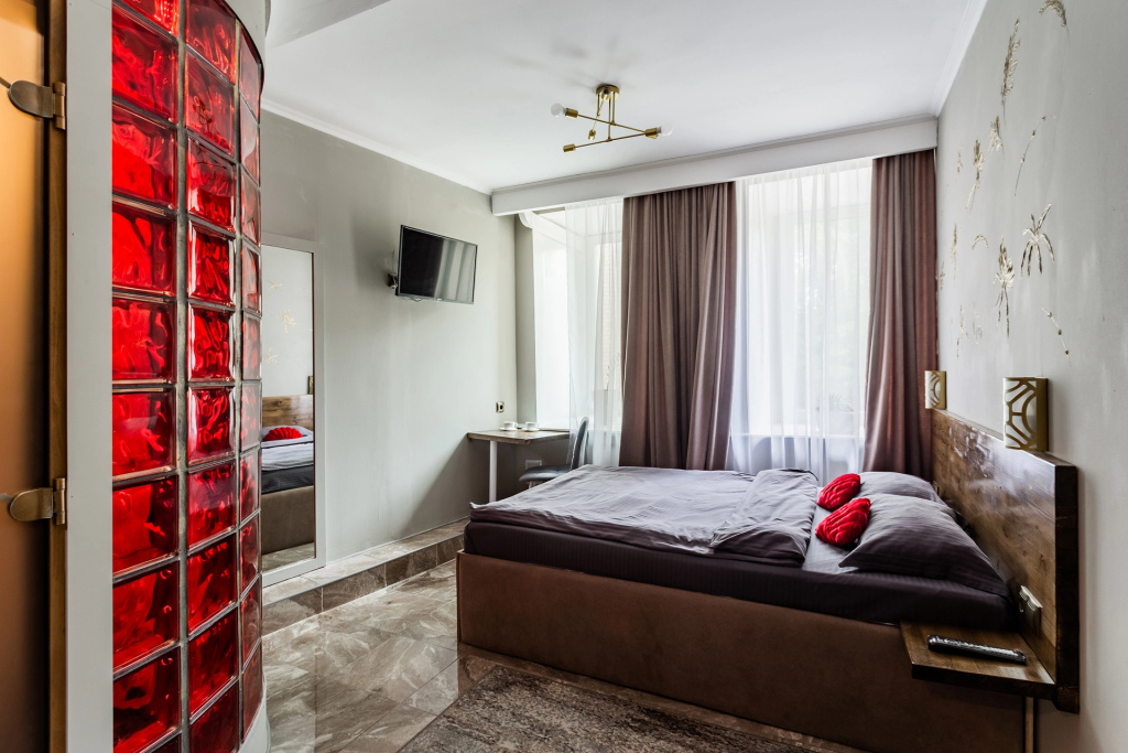 Crystal Na Taganke Hotel Room Type - Comfort Ruby Double room full double bed
