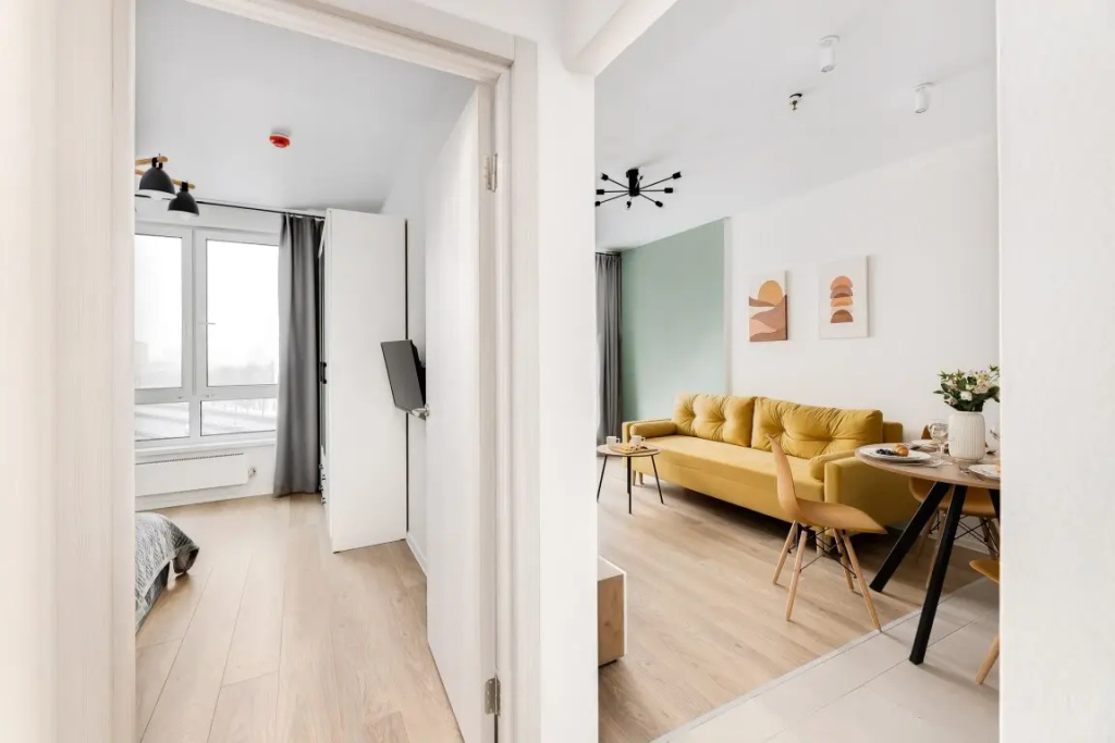 Апартаменты SMART LOFTS | Cruise | Отдельная спальня | Медцентры (ФМБА, ЛОР) | Крокус — фото