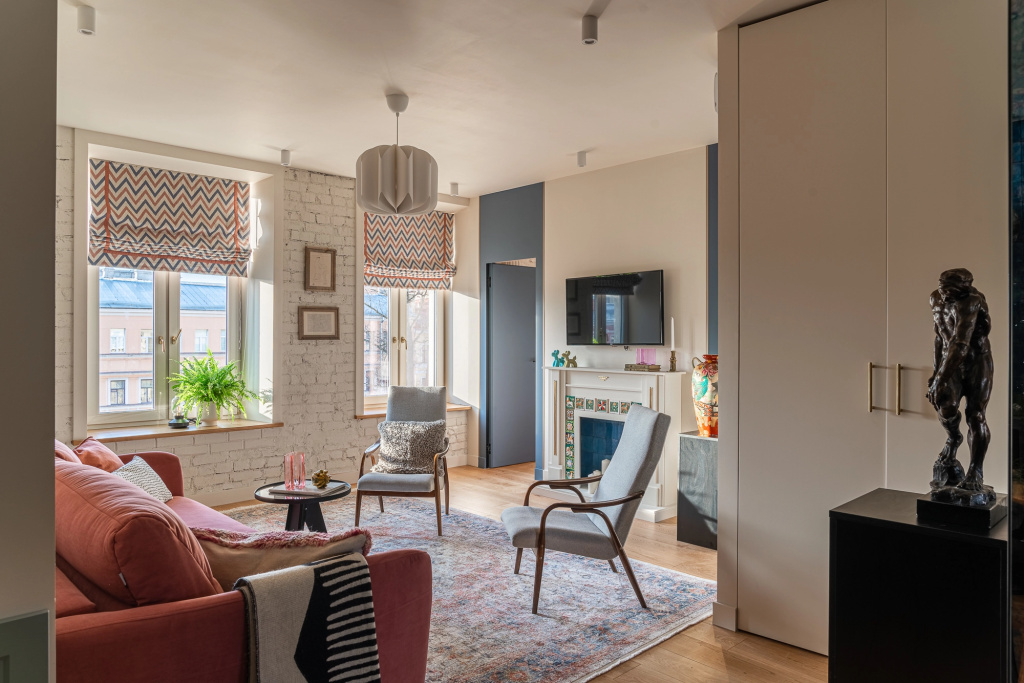 Апартаменты D apartments С 2-мя спальнями с видом на канал Грибоедова и Никольский Собор — фото