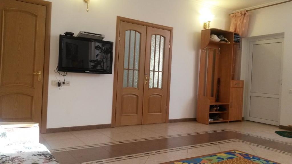 Двухместный люкс Дуплекс с балконом и с видом на город двуспальная кровать в Александра