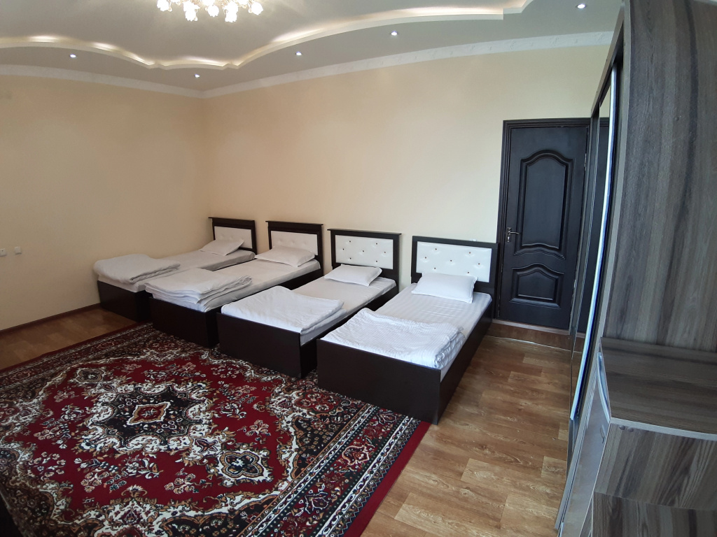 Standard Quadruple room with balcony and with view