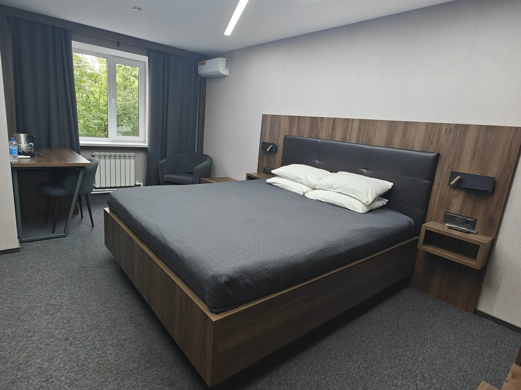 Двухместный номер Comfort (двуспальная кровать) в Гостиница