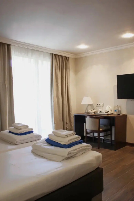 Standard Superior Building 2 Double room with balcony and with park view (twin beds)