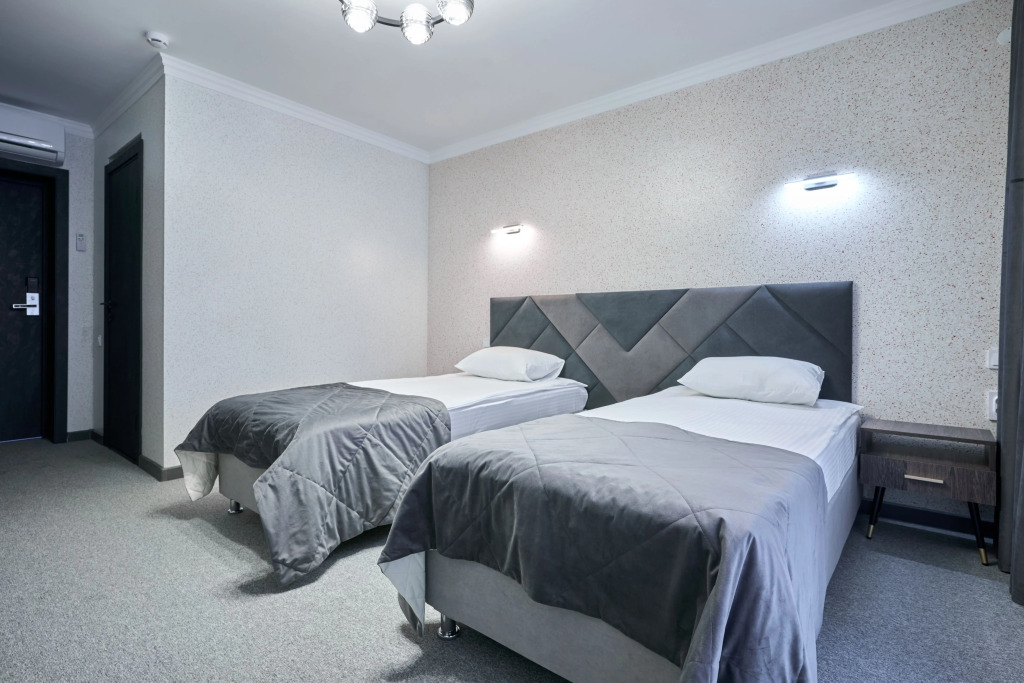 Двухместный номер Comfort с 2 комнатами с видом на реку 2 отдельные кровати в Белла