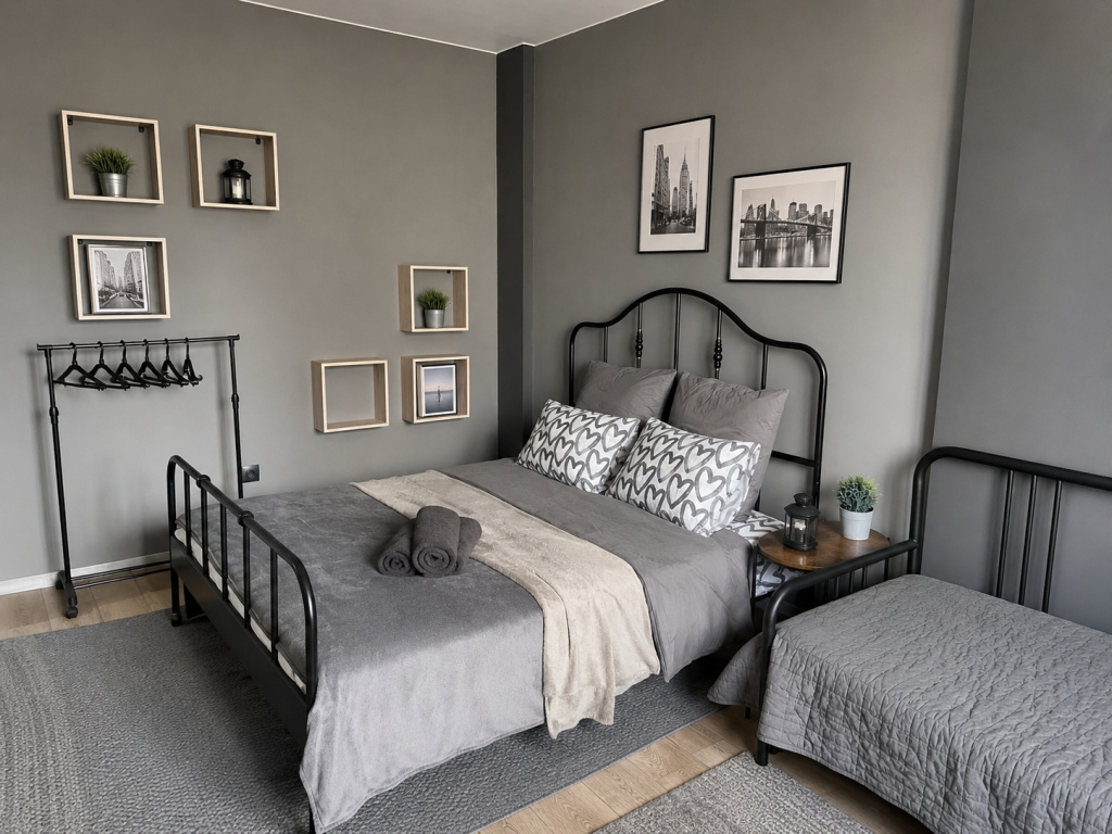 Beautiful Grey Loft — фото