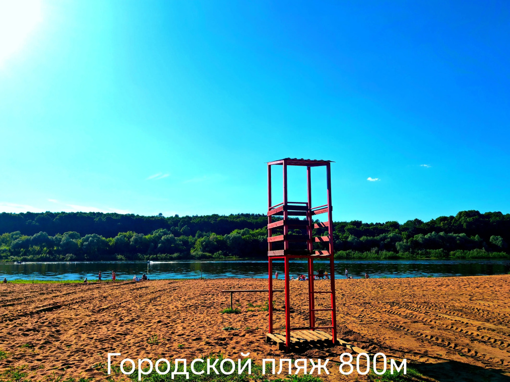 Частный дом Дом на берегу реки Оки — фото