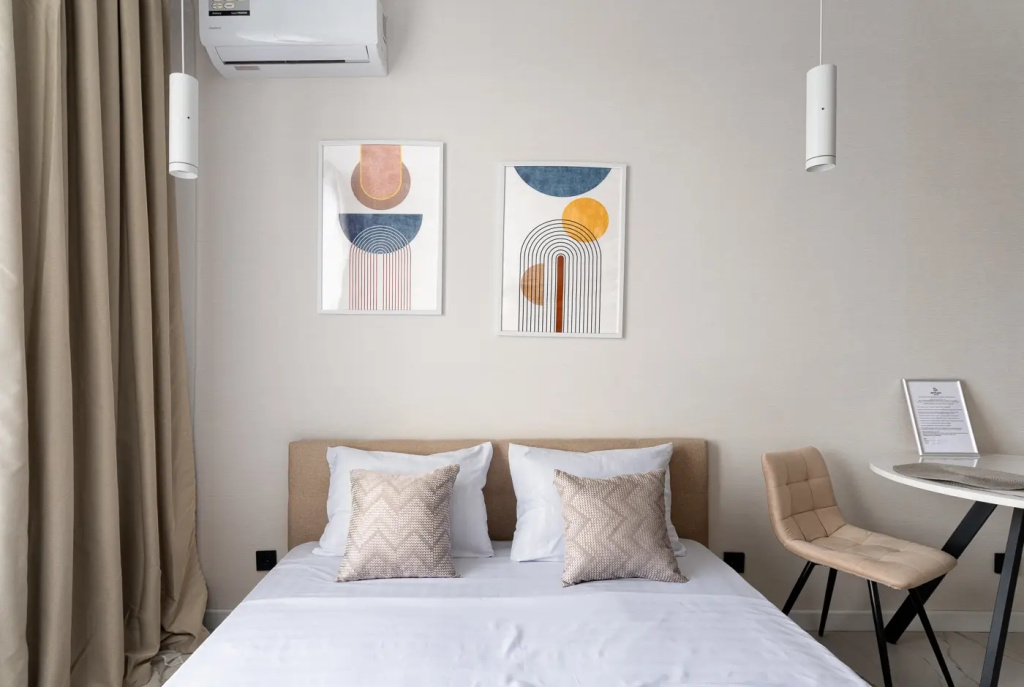 Апартаменты Bestflat 24 в элитном жилом доме на улице Колпакова в ЖК Smile — фото