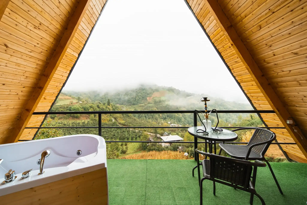 Chalet sunrise merisi