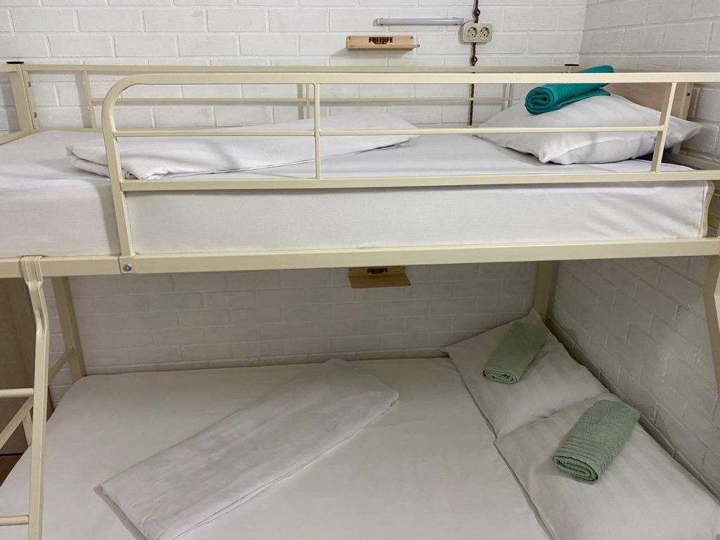 Free Life Hostel Room Type - Economy Triple room