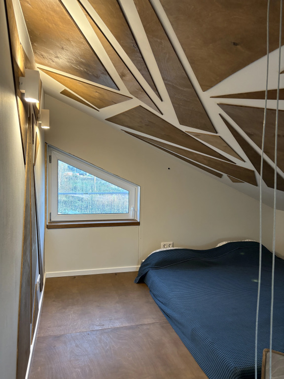 Четырёхместный семейный коттедж с видом на внутренний двор в Ракита