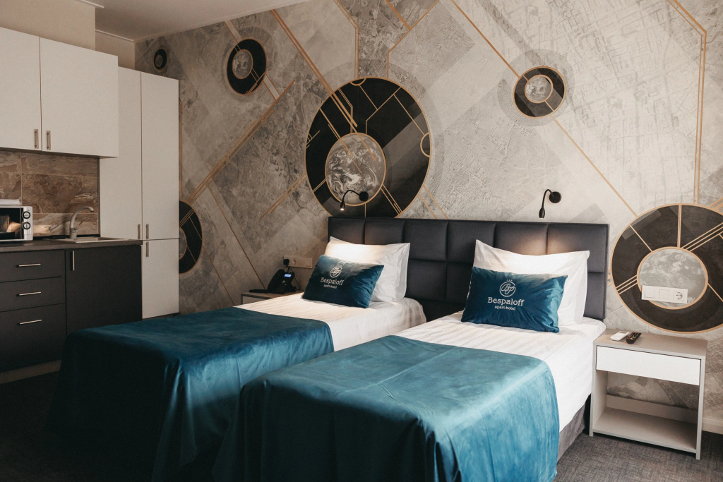 Double Studio with balcony (twin beds)