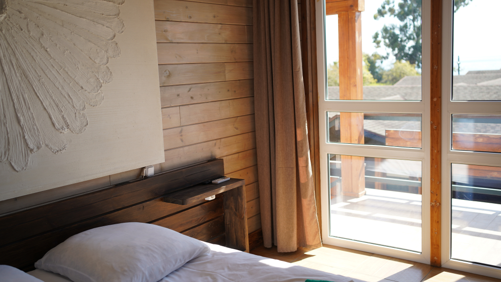 Четырёхместный люкс Дуплекс с балконом в Green Terrace