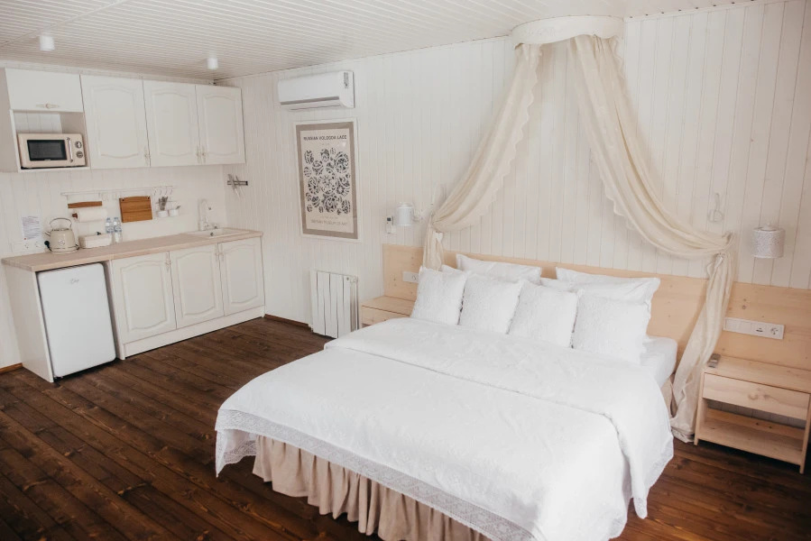Vologda Lace Double Studio with Terrace (full double bed)