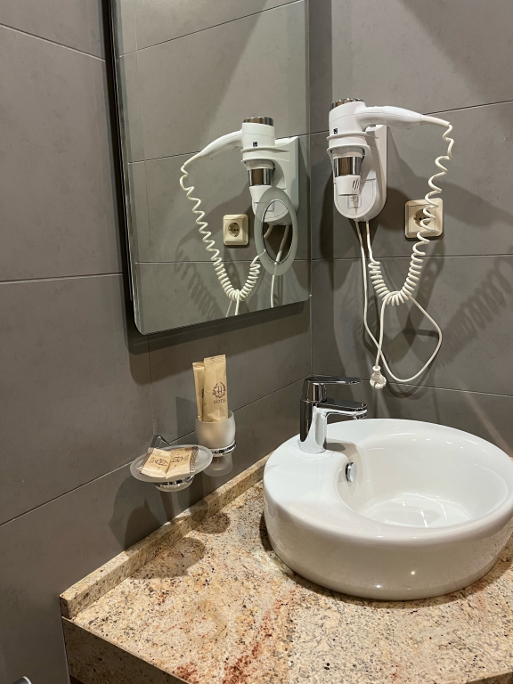 Двухместный люкс с видом на внутренний двор двуспальная кровать в Дом Паткуль